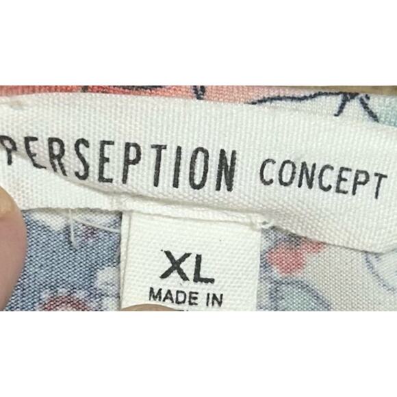 Perceptions Multicolor Patchwork Blazer - Picture 3 of 5